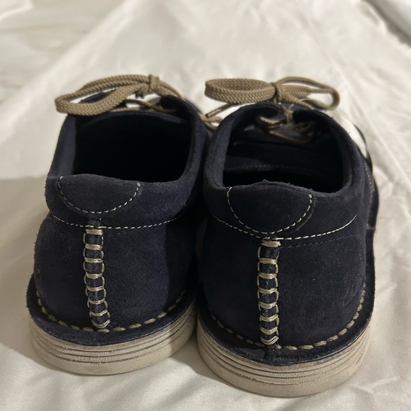 Clarks mens size 9 blue shoes. - Picture 5 of 10